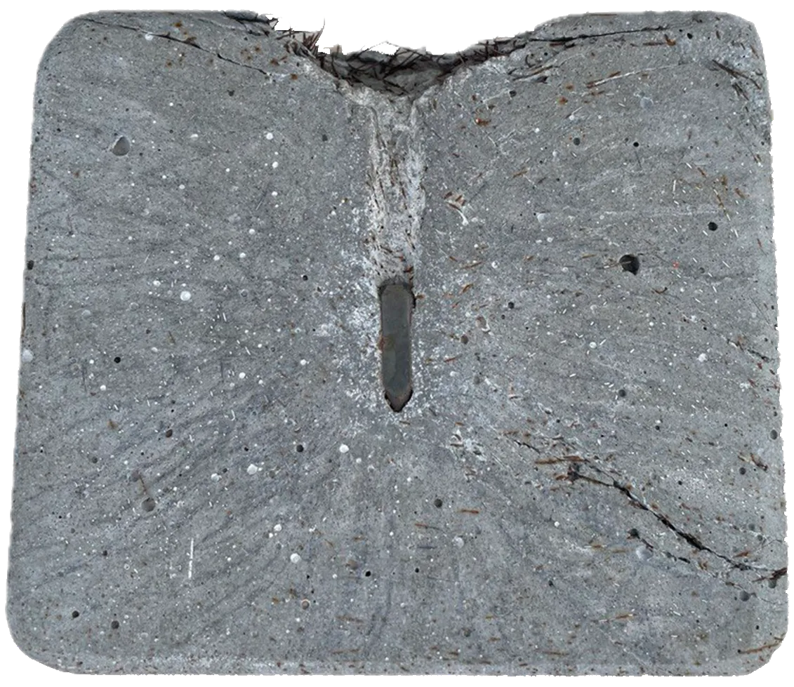 Test  fehrgroup/UHPFRCdefense avec une balle